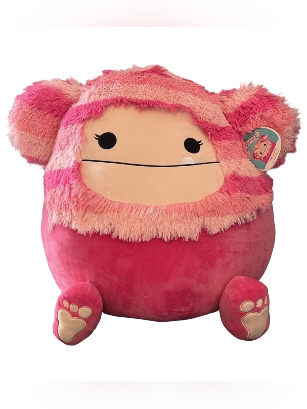 Caparinne the Pink Bigfoot Squishmallow 24" 2021